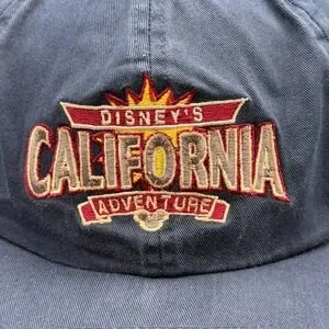 VTG Disneyland Resort Hat Cap Disney California Adventure Opening Team Mickey