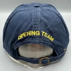 VTG Disneyland Resort Hat Cap Disney California Adventure Opening Team Mickey