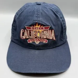 VTG Disneyland Resort Hat Cap‎ Disney California Adventure Opening Team Mickey