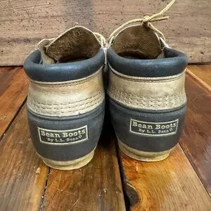 VTG LL Bean Bean Boots Rubber Mocs Size 9 (G)