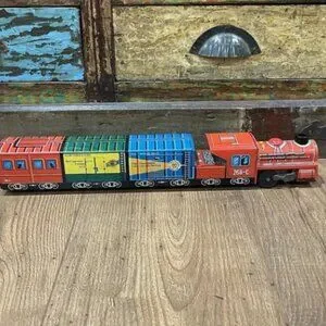 Vtg Masuya Toy Train 1 Pc Japan Tin Litho Baltimore Ohio Northwestern 268-C