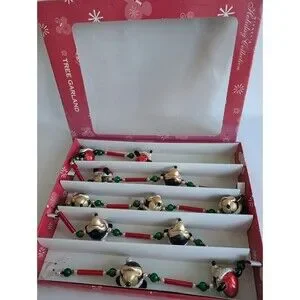 Vtg Mickey Mouse Christmas Tree Garland Disney Parks 6 ft