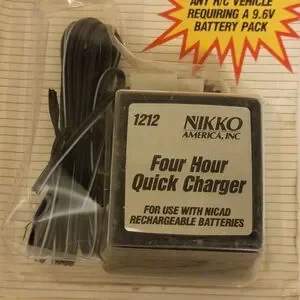 VTG Nikko # 1212 Power Supply Adapter 4 Hour Quick Charge - Use On Any 9.6V Batt