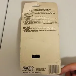 VTG Nikko # 1212 Power Supply Adapter 4 Hour Quick Charge - Use On Any 9.6V Batt