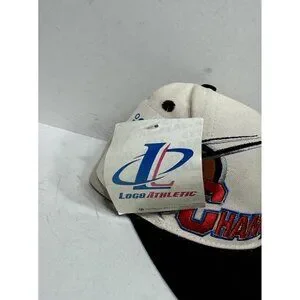 Vtg NWT Chicago Bulls NBA 1996 Champions Logo Athletic Locker Room Snapback Hat