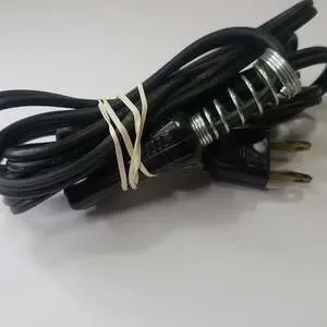 Vtg Sunbeam "F" Electric Power Cord 10A 125V 5A 250V 2 Prong 1/2"