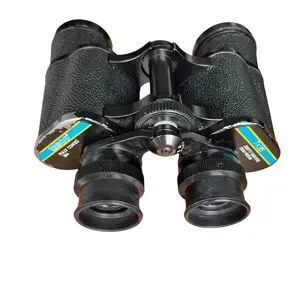 Vtg Tasco Binoculars 7x35mm Zip Focus Wide 525ft/1000 Yds w Case Good Condition