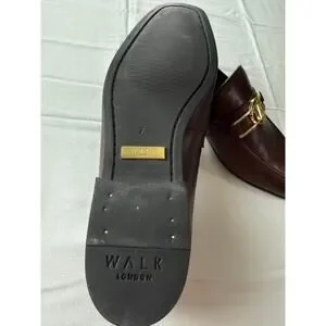 Walk London Men's Loafers - Size 7 - Brown - Like New
