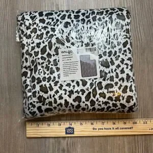 Waloo Luxury Pet Blanket Animal Print Cat Dog Soft Pad Protect Furniture Bedding