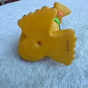 Walt Disney Pluto Bath Toy Baby 4 3/4" Tall