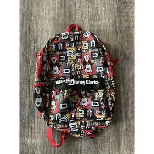 Walt Disney World Disney Parks Mickey Mouse All Over Face Pattern Backpack