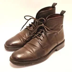 Warfield And Grand Brown Cap Toe Mens Lace Up Chukka Casual Boots 73807 Size 8