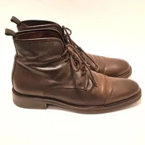 Warfield And Grand Brown Cap Toe Mens Lace Up Chukka Casual Boots 73807 Size 8