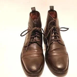 Warfield And Grand Brown Cap Toe Mens Lace Up Chukka Casual Boots 73807 Size 8