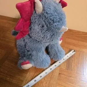 Warmies Triceratops Dinosaur Therapy Microwavable Heatable Cozy Plush Toy