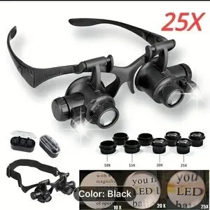 Watch Repair Magnifier With LED - NWT
