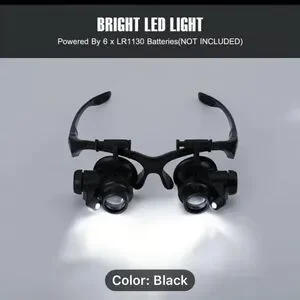 Watch Repair Magnifier With LED - NWT
