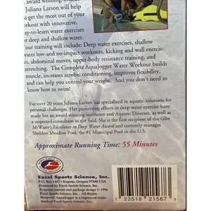 Water Workout The Complete Aqua Jogger (VHS 1996) NEW SEALED 14
