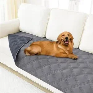 Waterproof Dog Bed Cover Blanket 30x70 Soft Reversible Pet Blanket GRAY Comfy NW