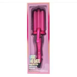 Wave The Date – Ceramic Tourmaline 3 Barrel Hair Waver