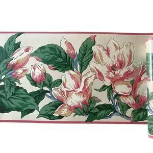 Waverly Floral Btanical Wallpaper Border