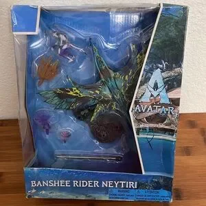 WB McFarlane Avatar: The Way Of Water - World Of Pandora - Banshee Rider Neytiri