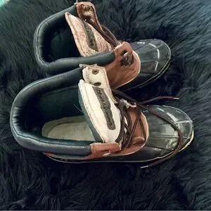 Weather Spirits Leather Waterproof Duck Boots Size 9