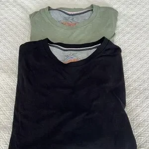 Weatherproof Vintage Soft Cotton Tee Shirts- Set Of 2- Size XL