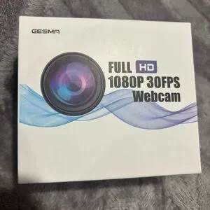 Webcam with Microphone 1080P HD Streaming USB Computer Webcam‎ [Plug and Play]