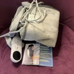 Weighted Heating Pad For Neck & Shoulders BackPain &Cramp Relief 6 Heat Settings