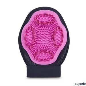 Well & Good 3 In 1 Pink Cat Grooming Mitt