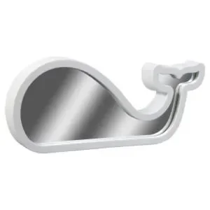 WHALE SHAPED MIRROR NWT