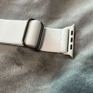 White Apple Watchband