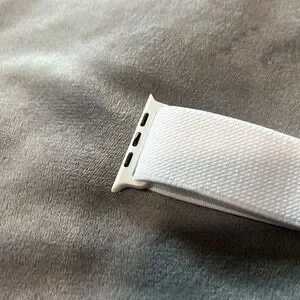 White Apple Watchband
