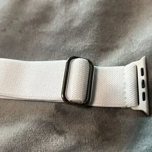 White Apple Watchband