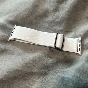 White Apple Watchband