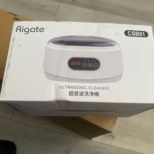 White Digital Ultrasonic Cleaner With LED Display