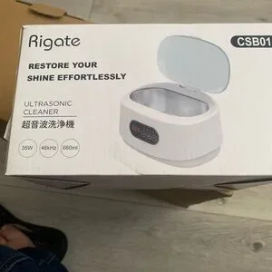 White Digital Ultrasonic Cleaner with LED Display