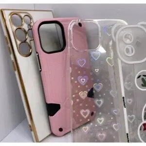 WHOLESALE Lot Of 7 Cell Phone Cases Apple And Android Unlabled
