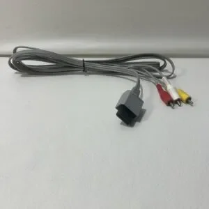 Wii OEM Nintendo Audio Video AV‎ Composite 3 RCA Cable RVL-009 Authentic Works