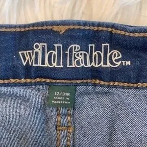 Wild Fable Stretch High Rise Mom Shorts Shortie