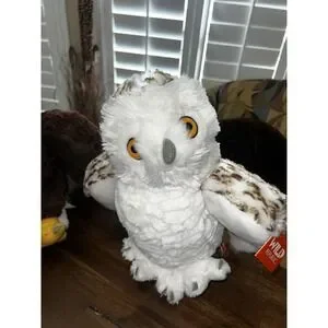 Wild Republic Eagle Bird Brown Owl White Plush Stuffed Animal