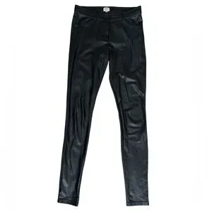 Wilfred Faux Leather Pants Leggings Black Size 0 – Fabric Made In Japan