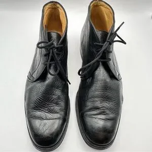 Wilkes Bashford Italian Guiana Clipper Leather Boots- Men’s Size 8.5