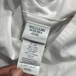 William Sonoma Alden Tiger Printed Duvet Full/Queen Cover & 2 Standard Shams Set