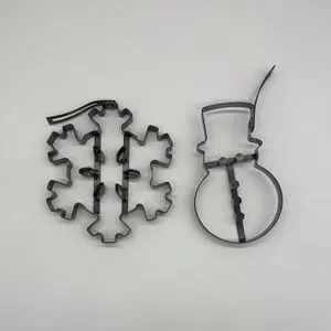 Williams Sonoma Winter Snow Pancake Molds - Snowflake and Snowman