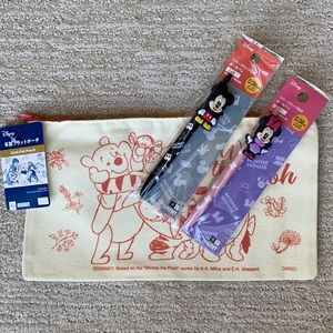 Winnie the Pooh and Disney Daiso Stationary Set
