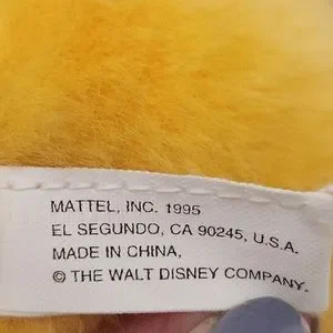 Winnie The Pooh Walt Disney Stuffed Winter Plush