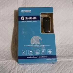Wireless Bluetooth Headset Eco Sound Engineering Model ECO-V268 Black
