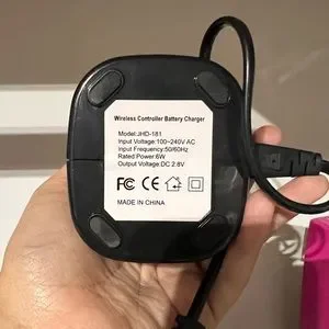 Wireless Controller Charger For Xbox Black Model JHD-181